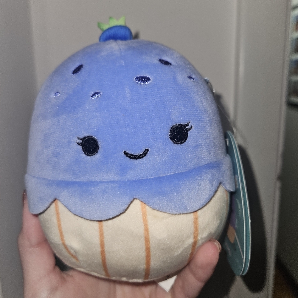 NWT Jova the Blueberry Muffin 5" Squishmallow